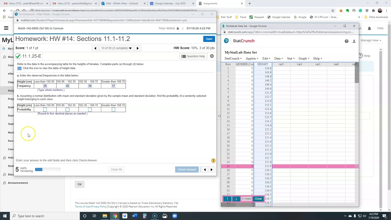 Goodness Of Fit Test - Observed Vs Expected Values
