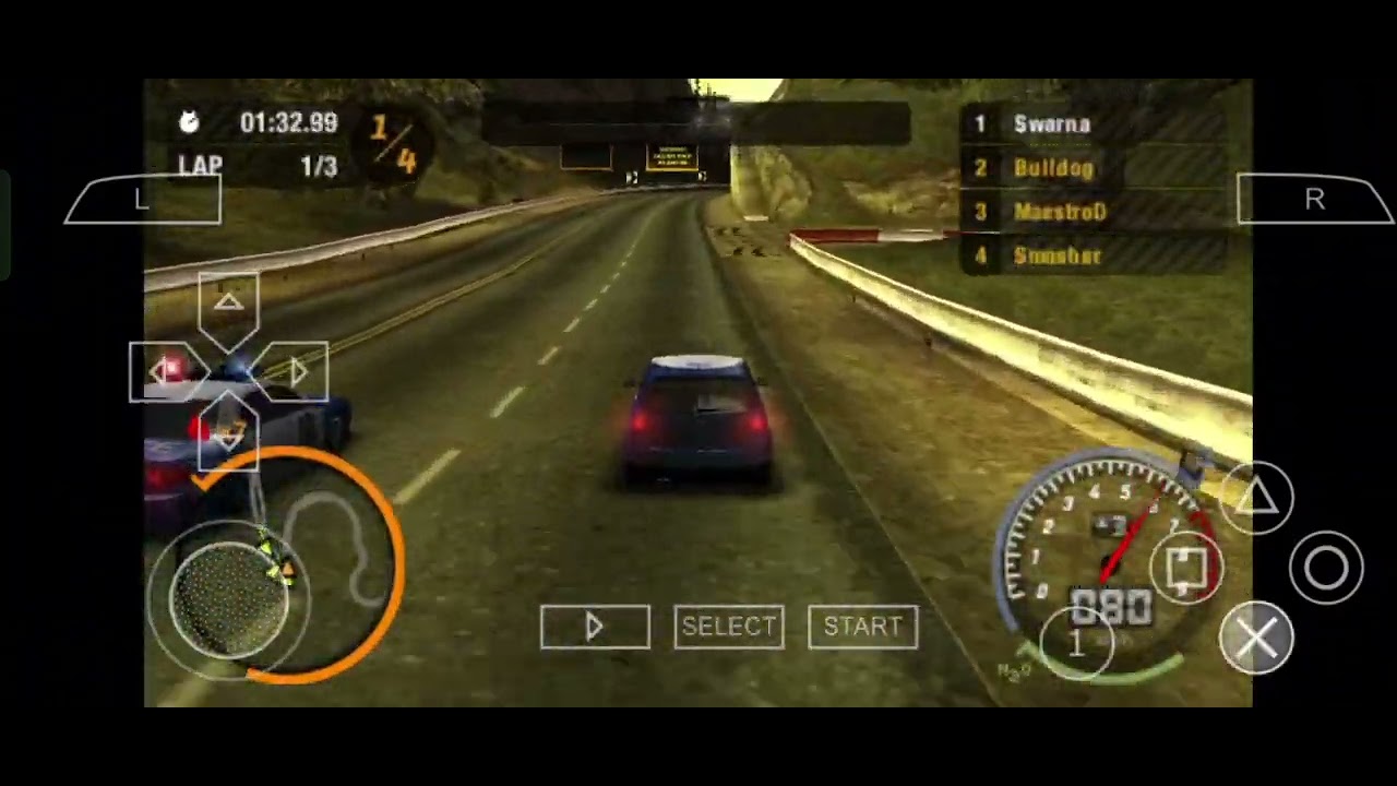 Blacklist 15 (Bonus Event) Turnament - Need For Speed Most Wanted 5-1-0 PSP Gameplay 