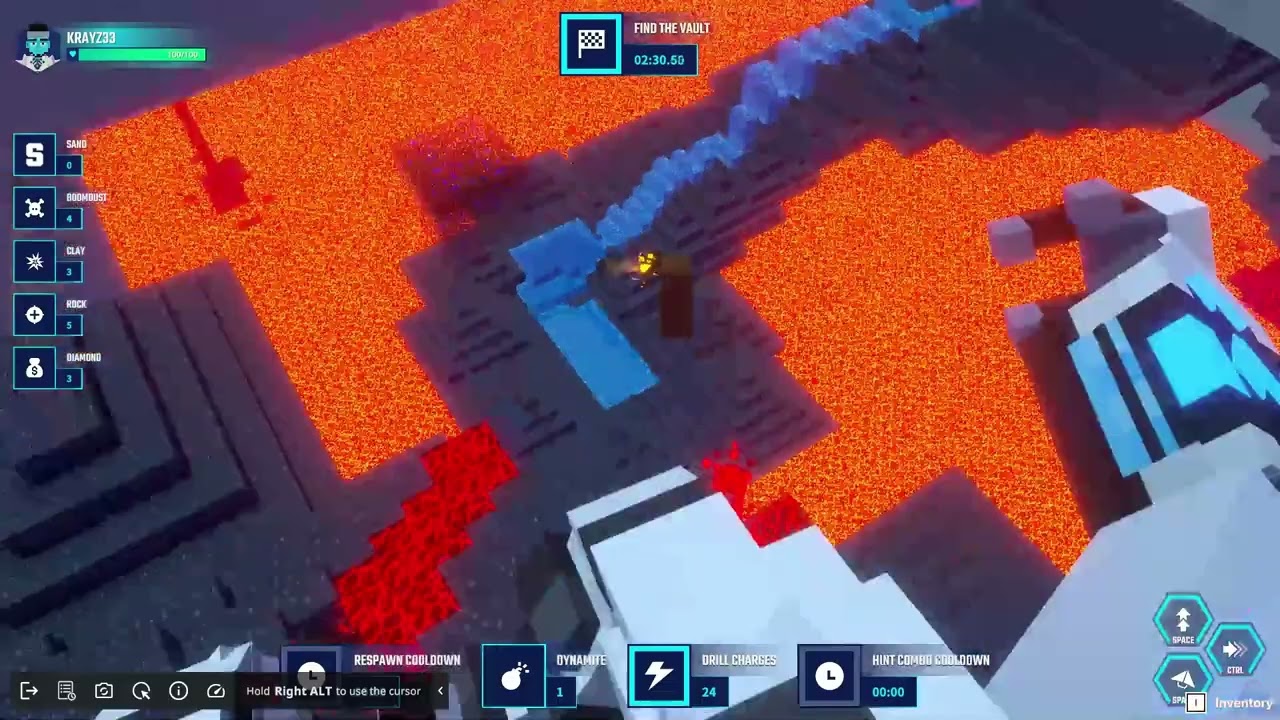 Sandbox The Game: Deep Vault Digger - Dig School