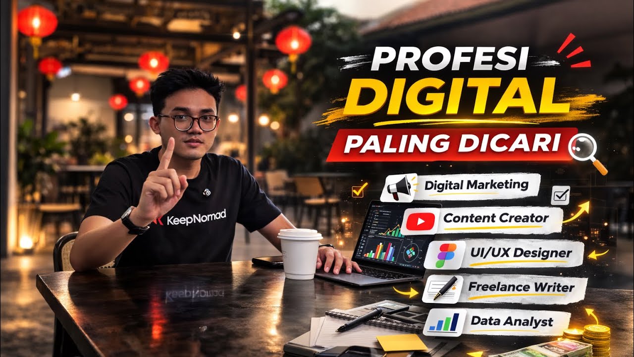 Profesi Digital Paling Dicari di Market (2026) 💻🔥 Gaji & Peluangnya Gimana?
