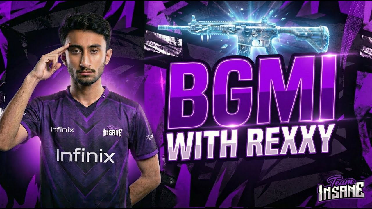 BGMI WITH TEAM INSANE | LIVE | ReXxy | #bgmi #bgmilive #live #trending