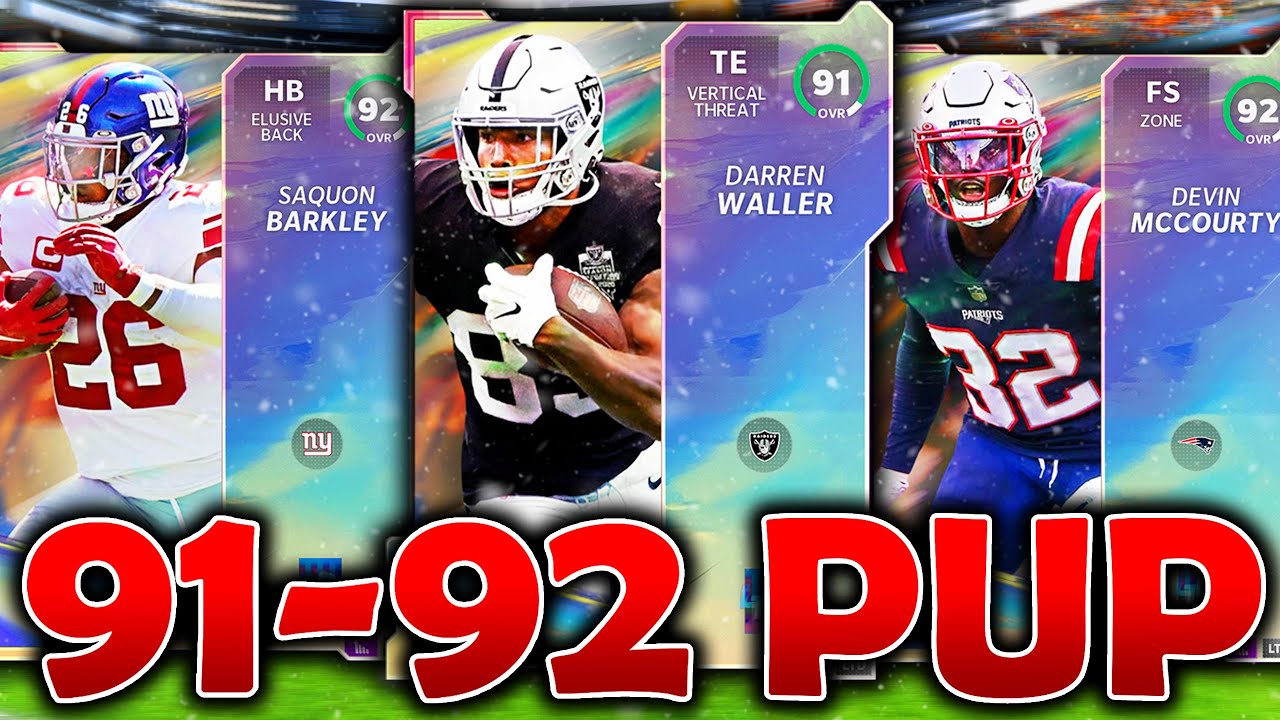 WHO TO USE YOUR 91-92 POWER UP PASS ON - Madden 21 Ultimate Team