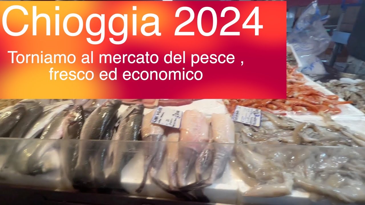 Chioggia 2024 Torniamo al mercato del pesce