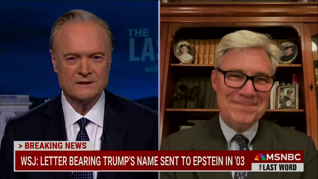 Sen. Whitehouse and Lawrence Dig Into New Twist in Trump's Epstein Cover-Up