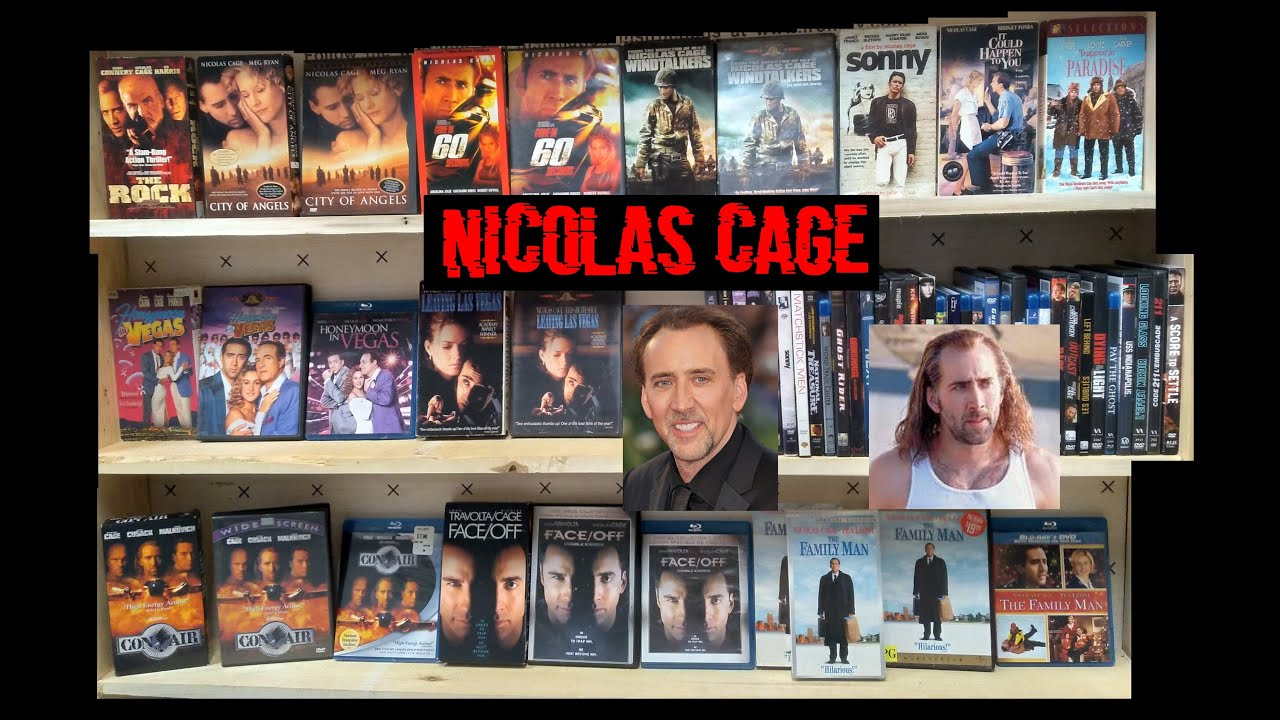 My Nicolas Cage Movie Collection