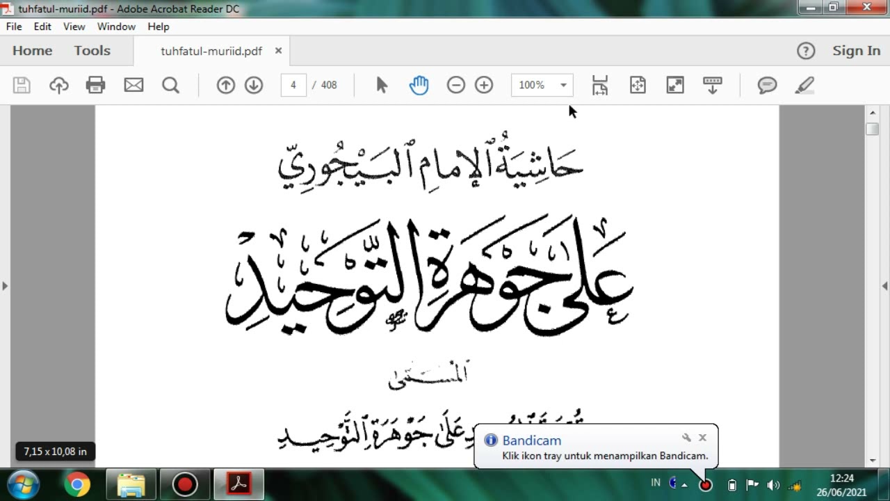 tuhfatul murid 1
