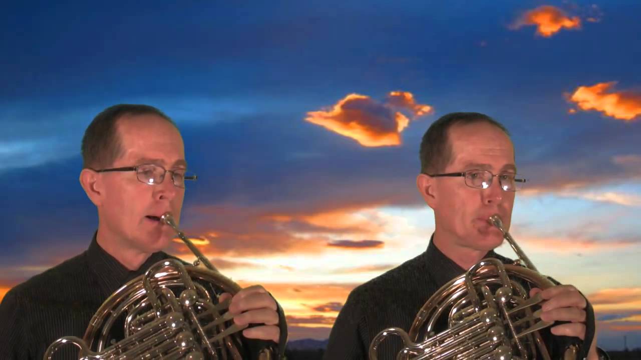 Time & Space for 2 horns and piano by Richard Bissill, Steve Park - Horn