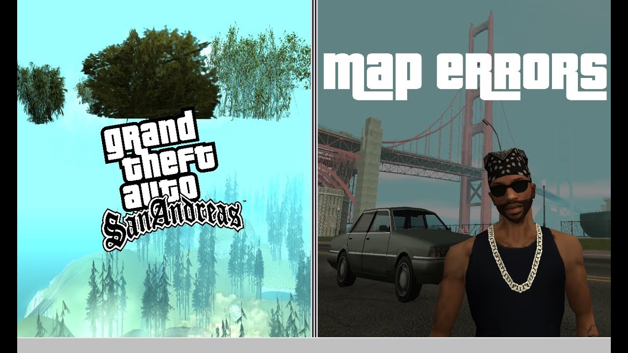 GTA SA Map Errors