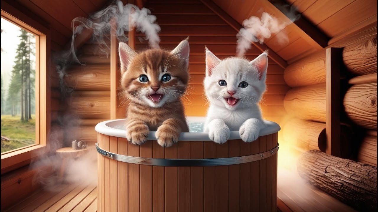 Kittens CABIN TRIP @learningmelodies01 @PetsSwag @Animals @cats