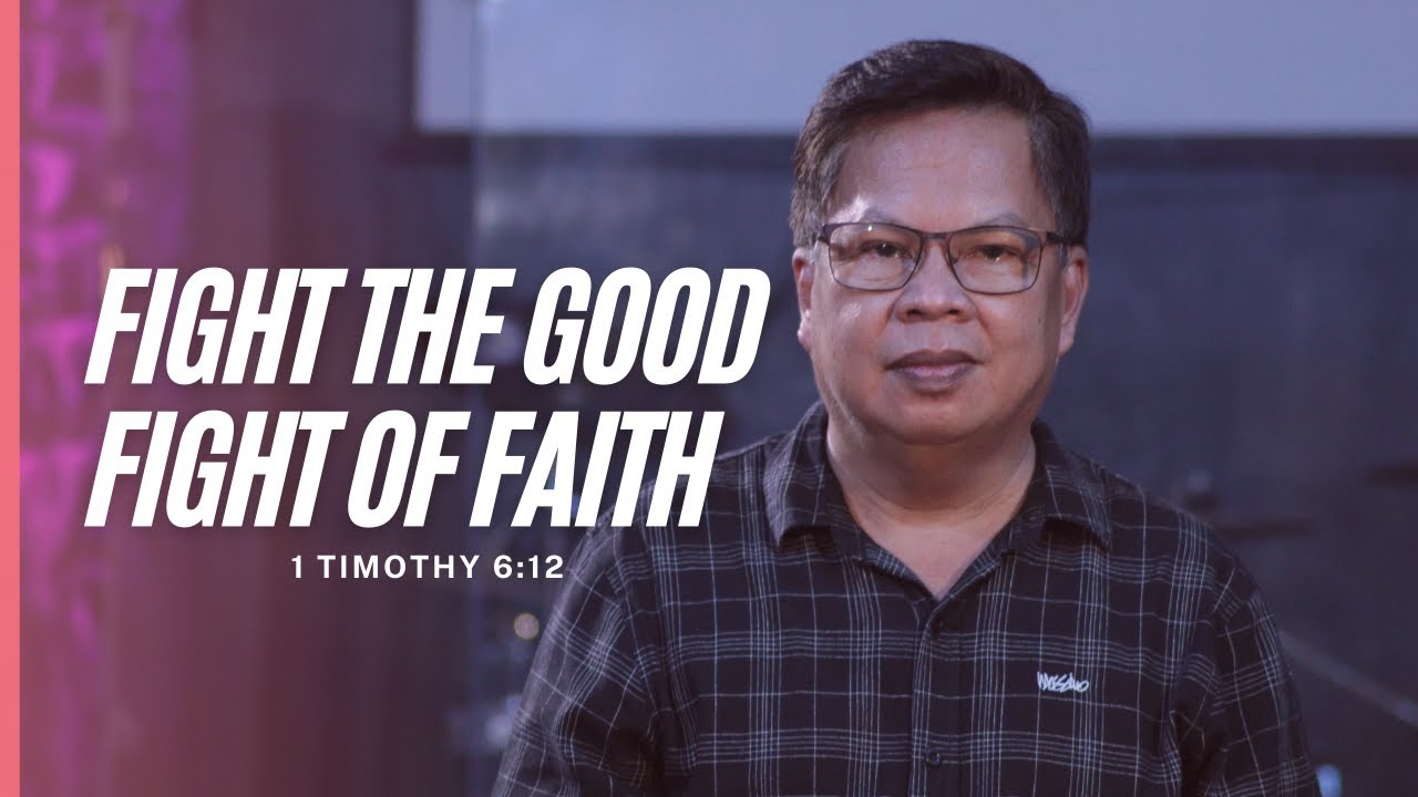 FIGHT THE GOOD FIGHT OF FAITH | BRO AL  DELA ROSA |  A JESUS REIGNS MINISTRIES BULAKAN SERMON VIDEO