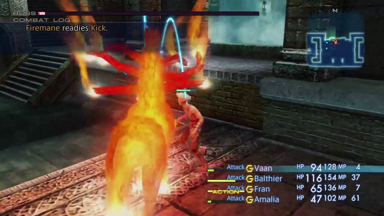 FFⅫ Low Level Game Firemane