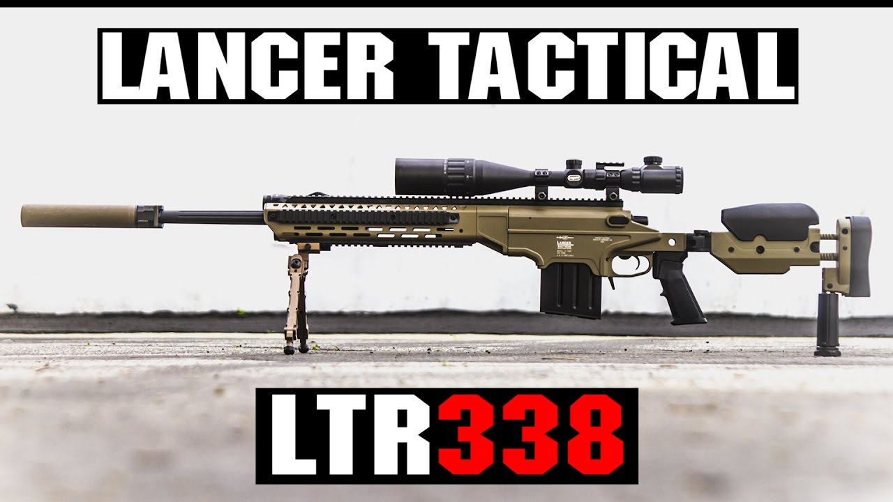Lancer Tactical LTR338S Sniper Rilfe Overview | AIRSOFTGI.COM