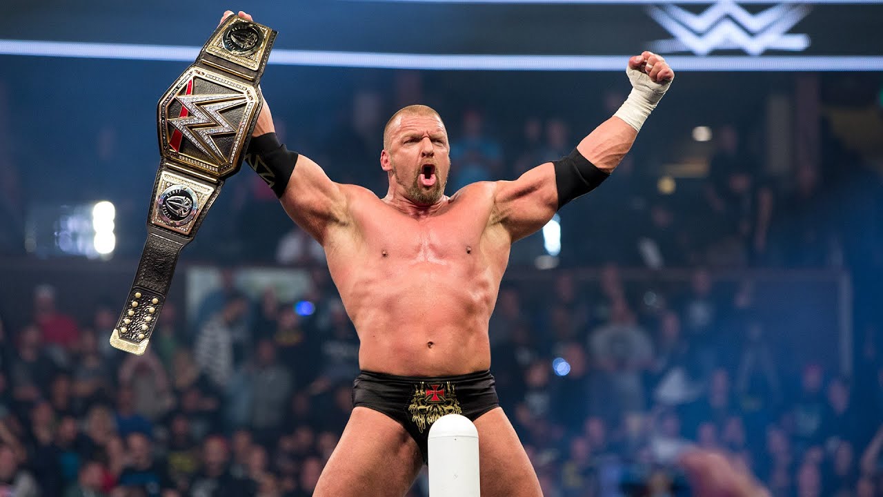 14 побед Triple H за титул чемпиона мира