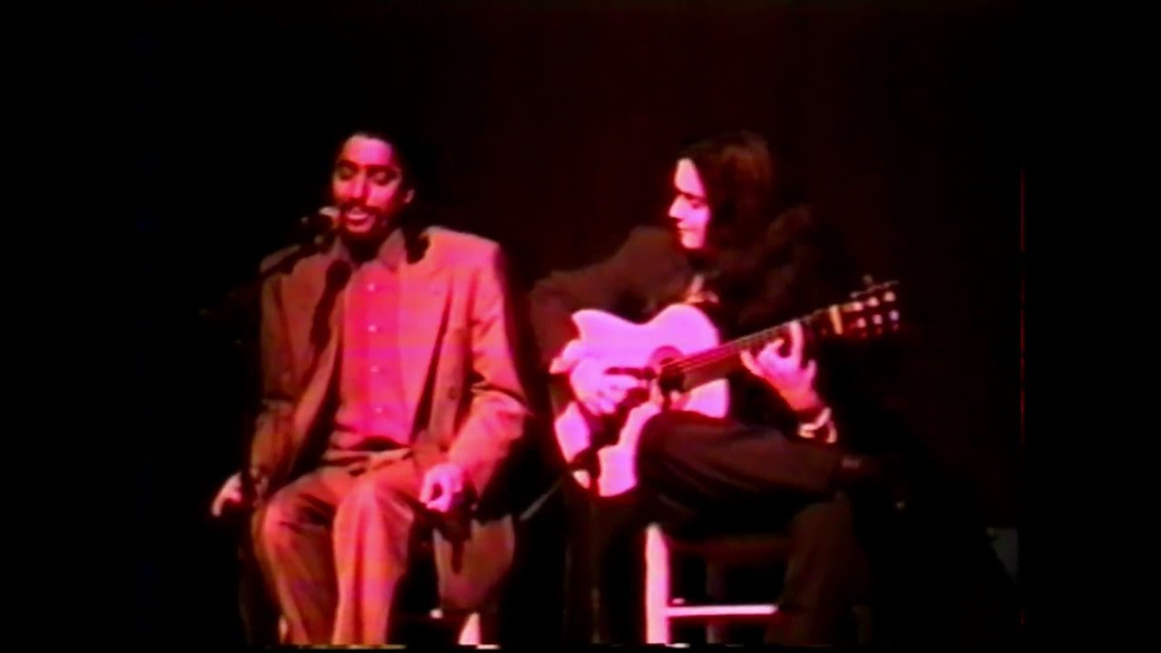 El Cigala y Antón Jiménez sala Caracol 1994, baila Belen Fernandez.