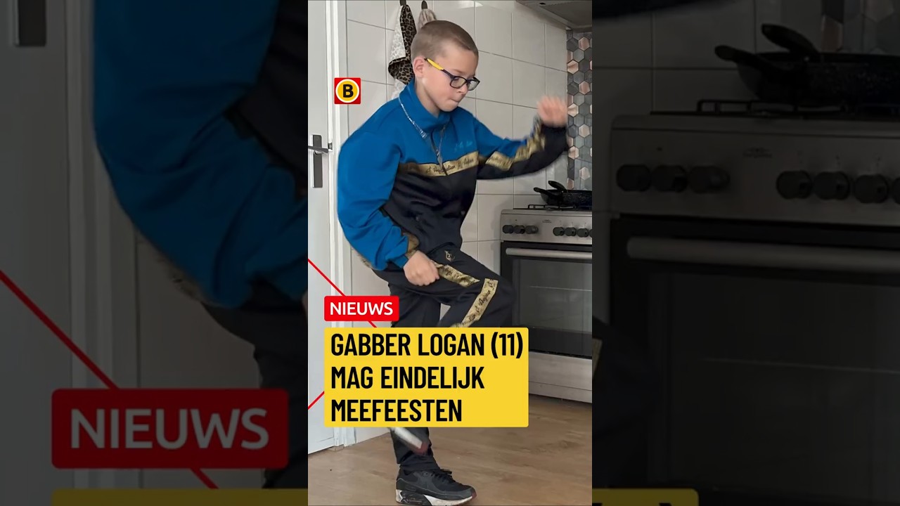 Gabber Logan (11) wil hakken op nieuw gezinsfestival | #gabberlogan
