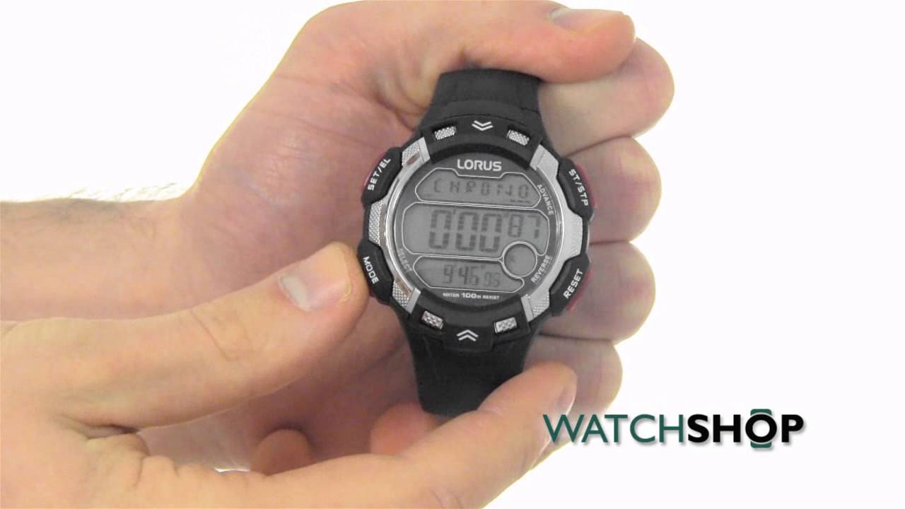 Lorus Men's Alarm Chronograph Watch (R2347CX9)