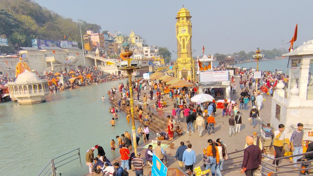 Har Ki Paodi Haridwar Uttarakhand Bramh Kund Ghat #kedarnath #love #ytshaorts #song #nature #travel 