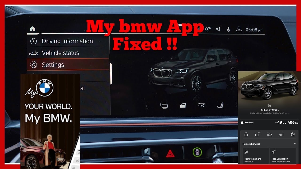 How To Fix Remote Services App On Bmw idrive connect #bmw #x5 #x5m #bmwx5g05