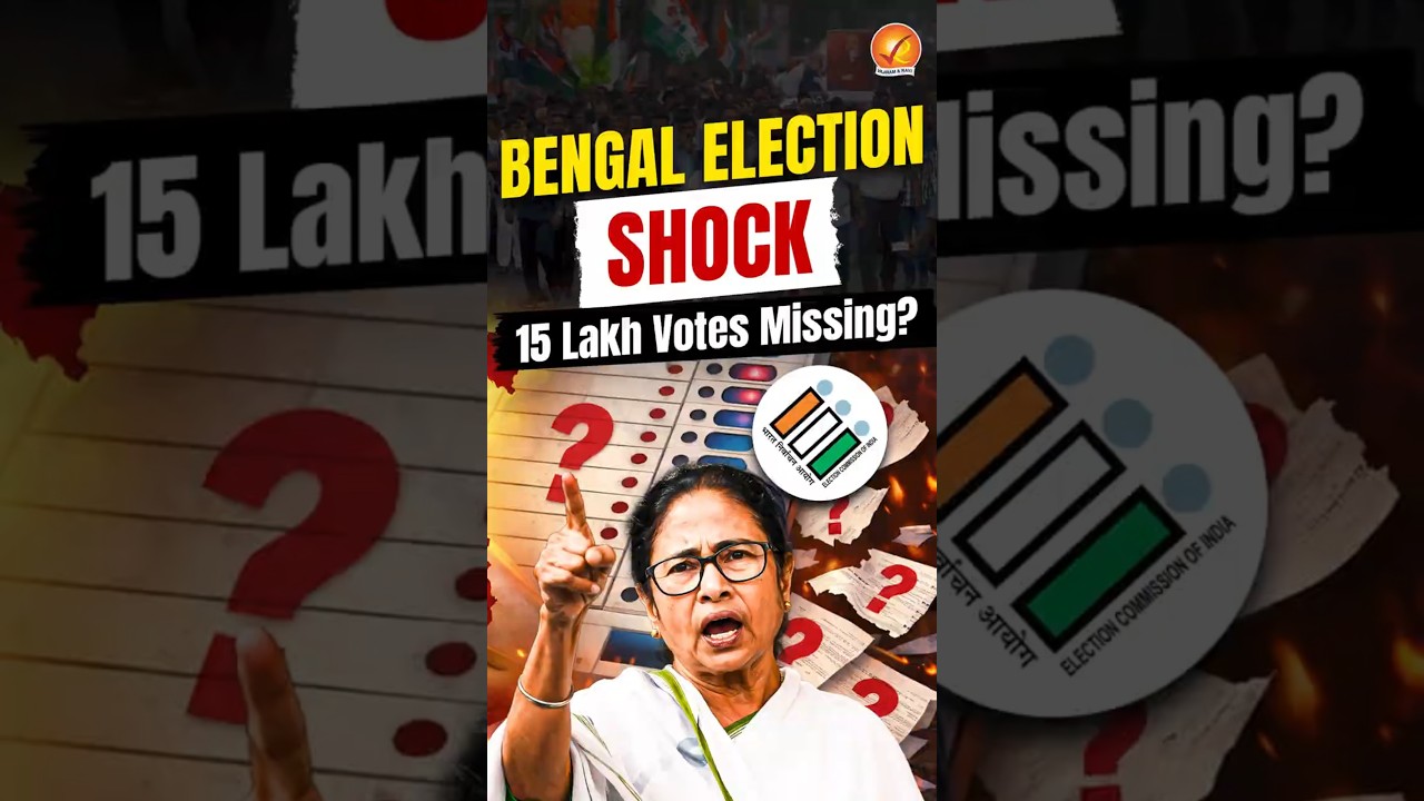 Bengal Election Shock: 15 Lakh Votes Missing?