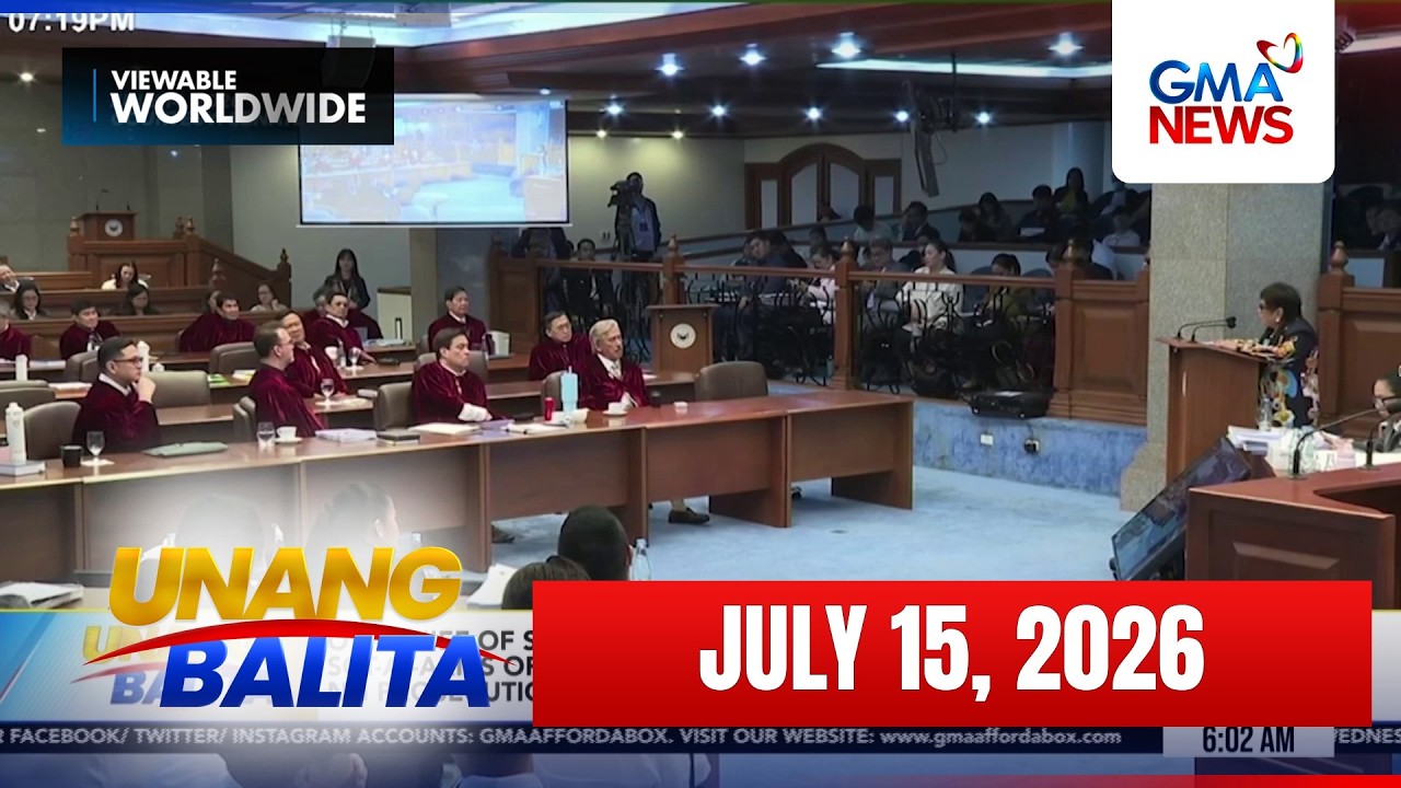 Unang Balita - Part 1 (July 15, 2026) | Unang Hirit