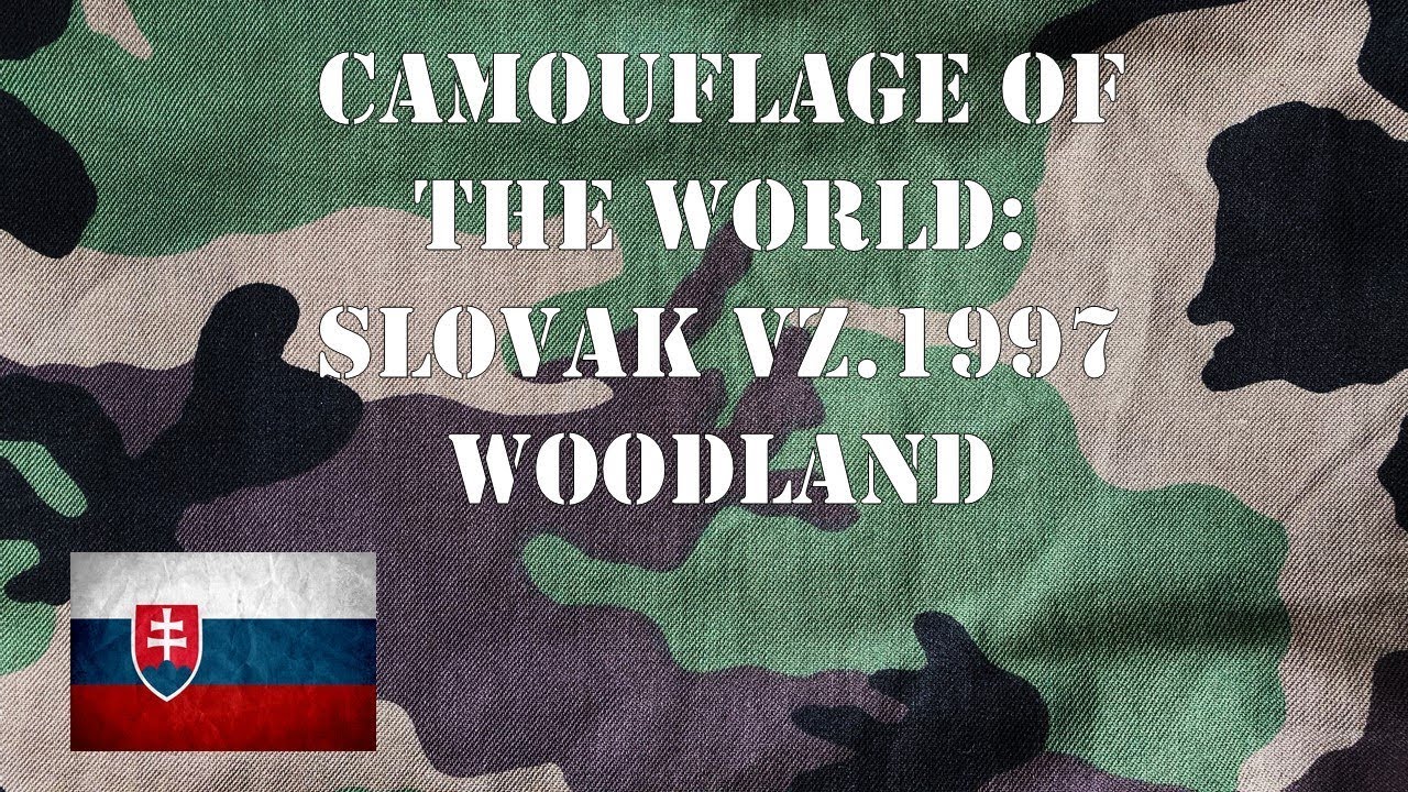 Camouflage of the World: Slovakian Vz. 1997 Woodland Camouflage