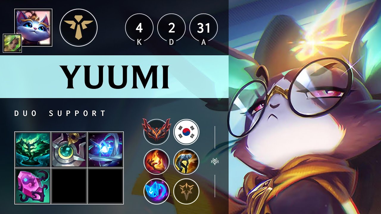 Yuumi Support vs Janna - KR Grandmaster Patch 25.18