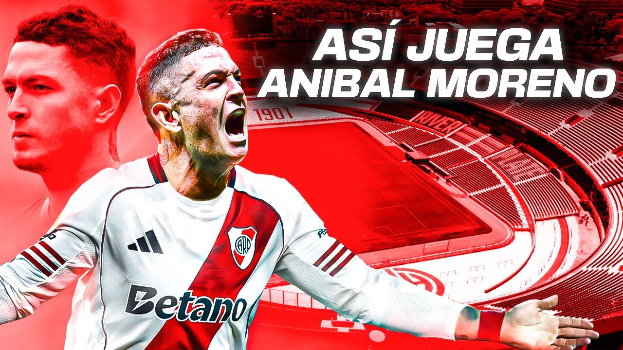 AS&Iacute; JUEGA ANIBAL MORENO | REFUERZO DE RIVER 2026 ⚪🔴