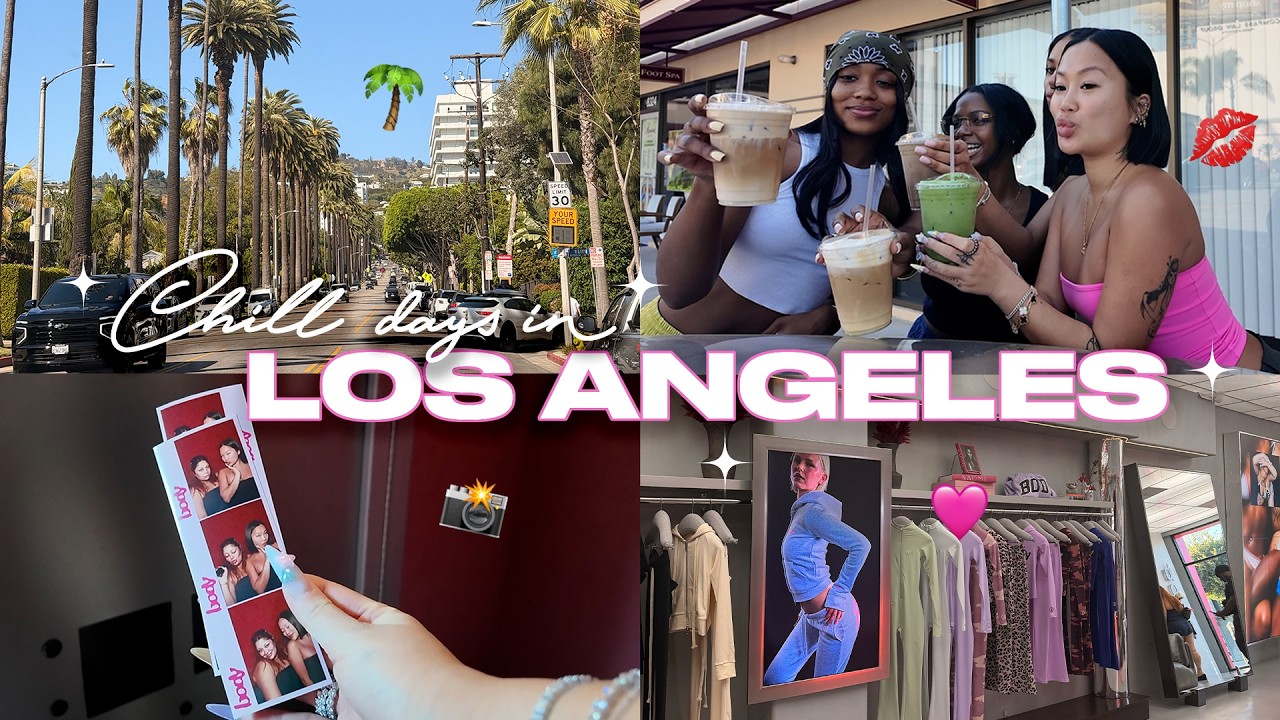 chill days in Los Angeles 💞