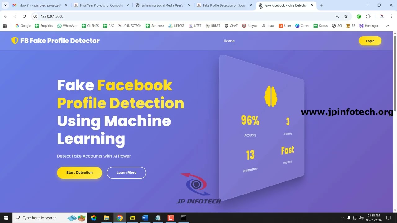 Выявление фейковых профилей в Facebook с помощью машинного обучения | Дипломный проект IEEE по Py...