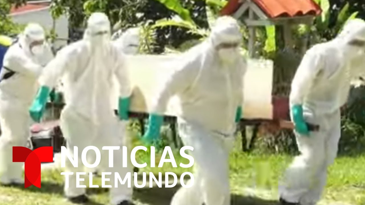 Sepulteros narran c&oacute;mo su trabajo pas&oacute; de ser a uno de alto riesgo | Noticias Telemundo
