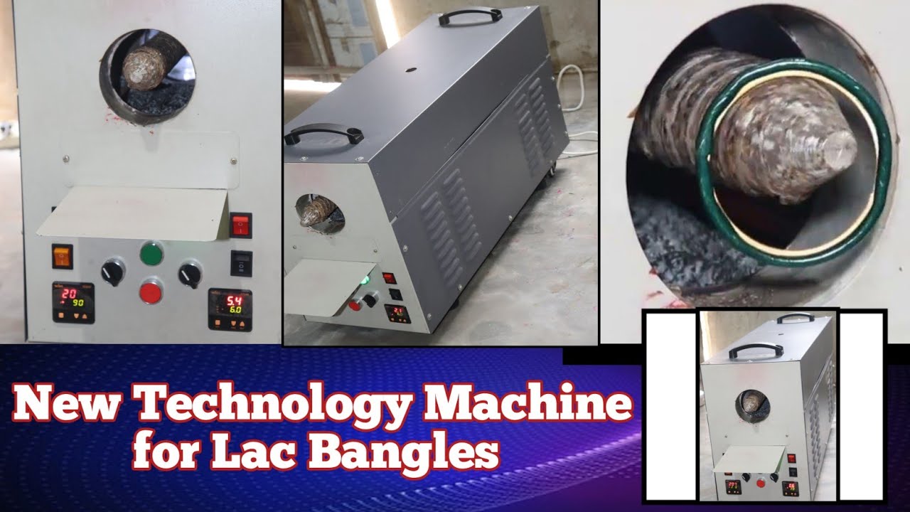 New technology machine for Lac bangles || न्यू टेक्नोलॉजी मशीन || #nextpointmachinery