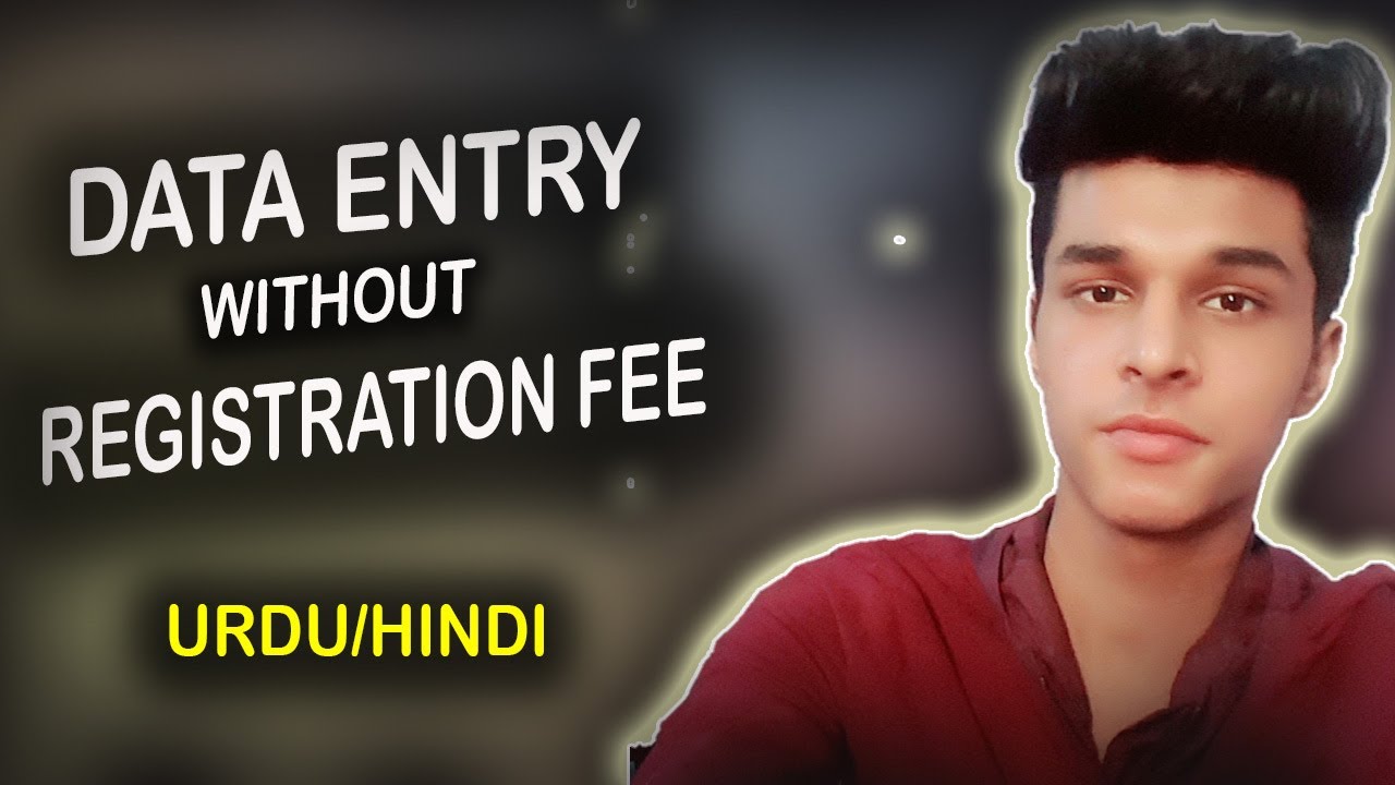 Free Data Entry Jobs From Home Without Registration Fee || Hindi/Urdu