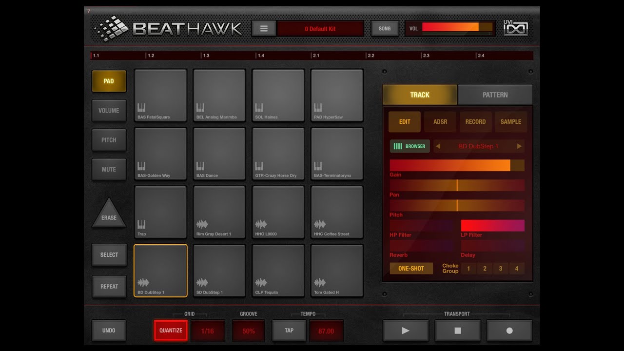 BeatHawk by UVI The Epic Guide for iPad