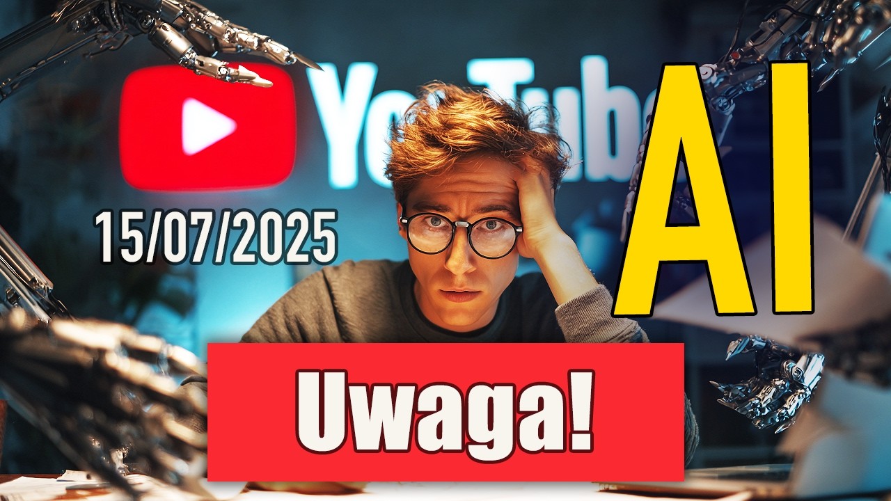 Nowe Zasady YouTube i AI (15 lipca 2025) – Kto Straci Zarobki, a Kto Zyska?