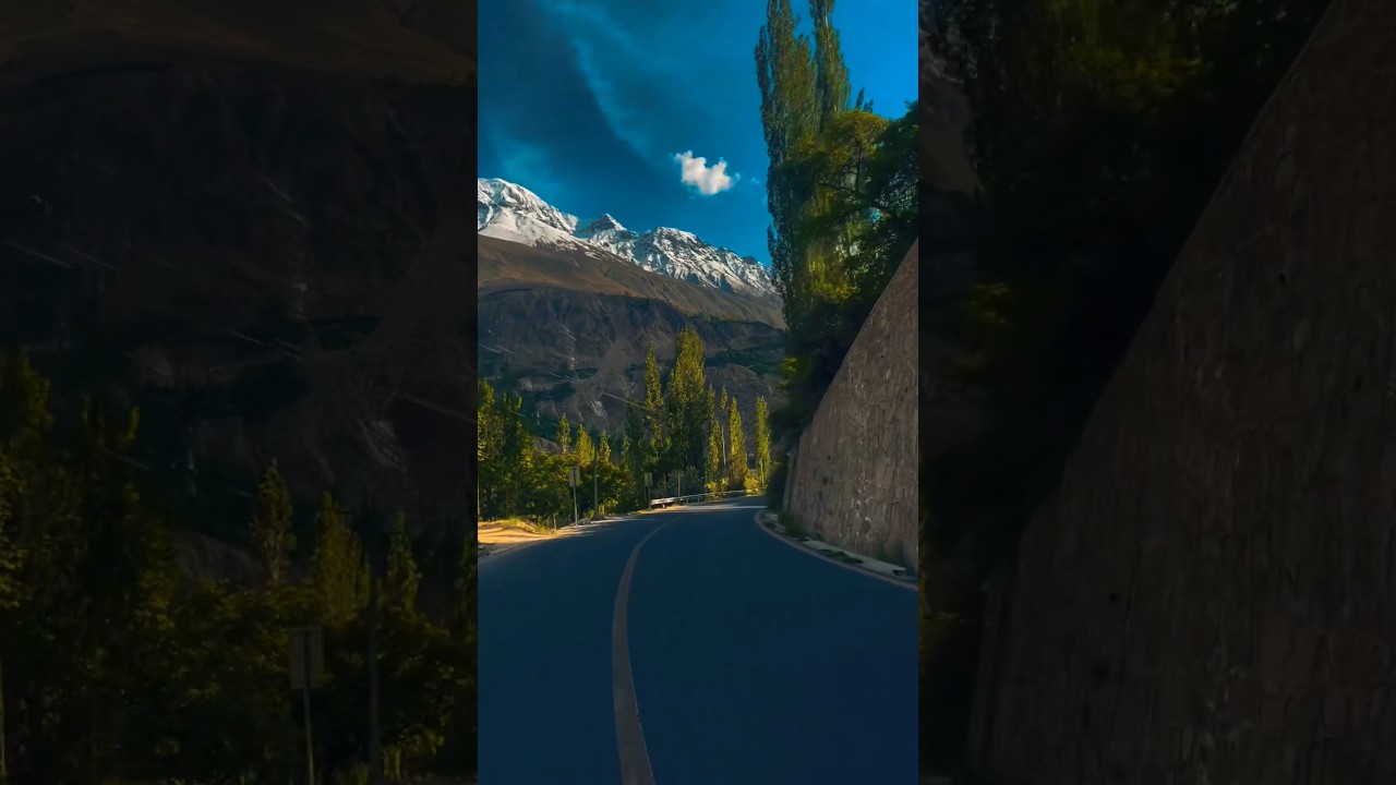 Hunza valley national beauty Pakistan #hunza #pakistan #gilgitbaltistan #gilgit #skardu #hunzavalley