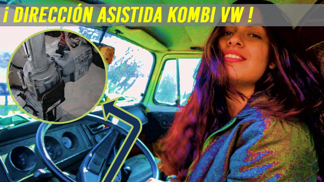 DIRECCIÓN ASISTIDA para KOMBI VW + [Dirección HIDRÁULICA COMBI] ¡ Probé la MAS SUAVE del mundo !
