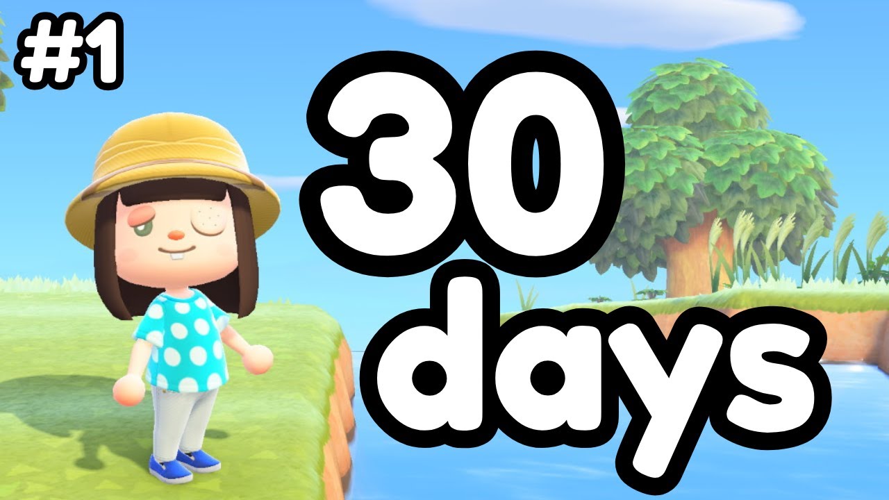 День 1. Я создал остров за 30 дней без Nintendo Online