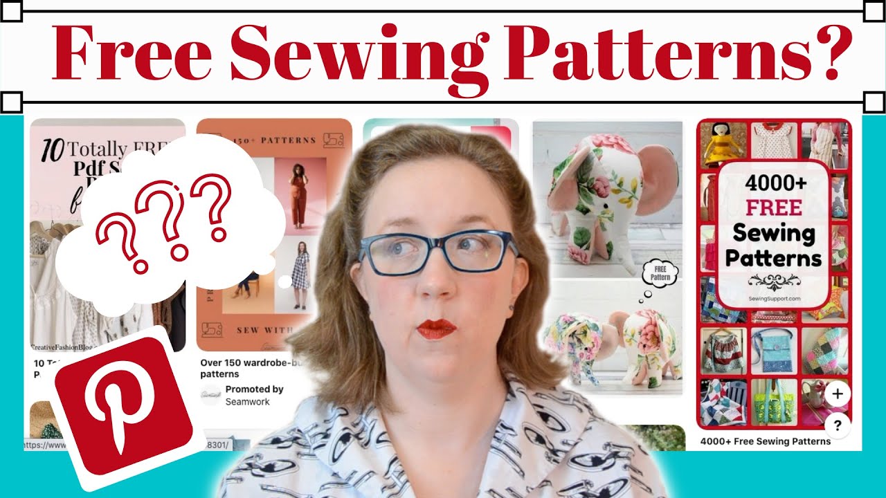 4,000 FREE SEWING PATTERNS on PINTEREST, Finding free VINTAGE and MODERN patterns on Pinterest, 2020