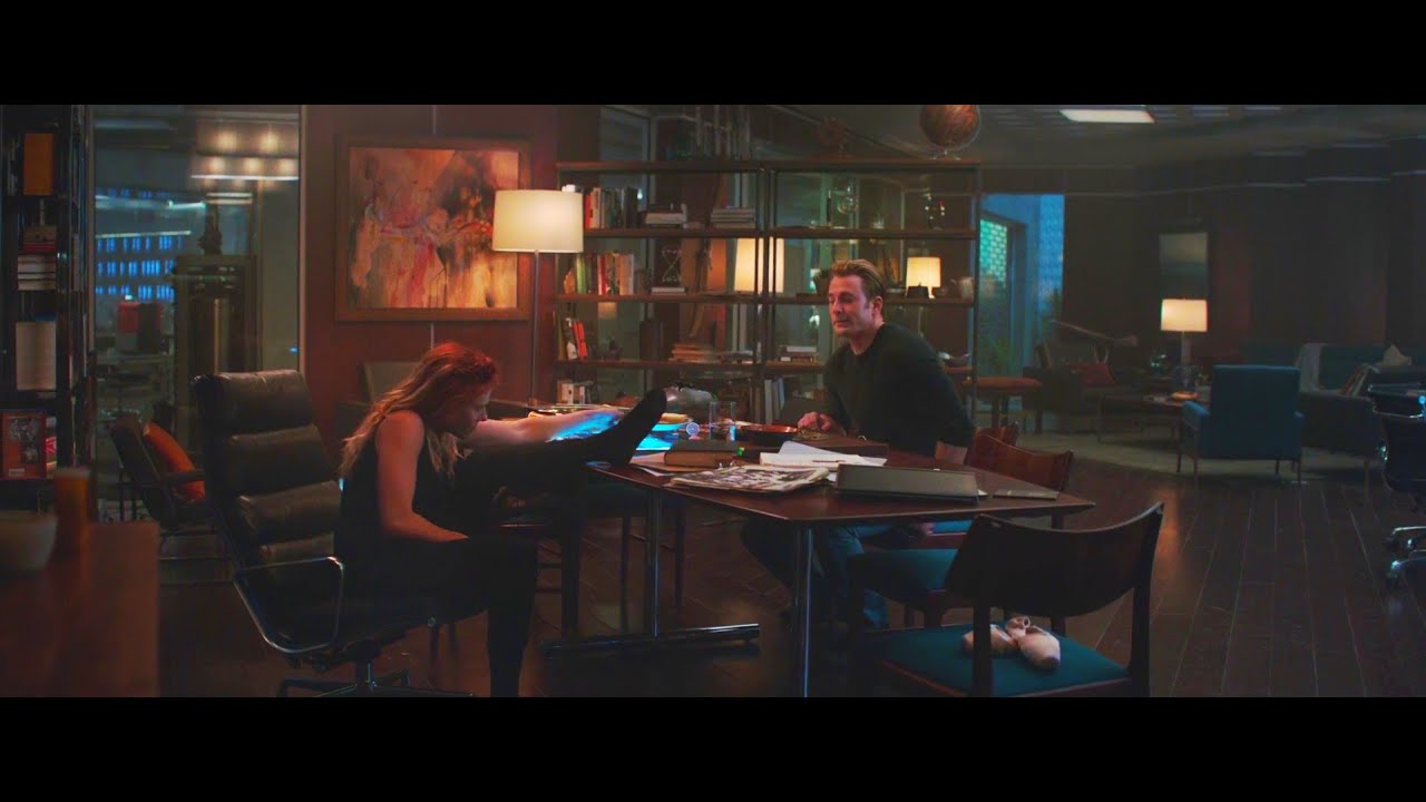 Avenger Endgame : Steve and Natasha scene 
