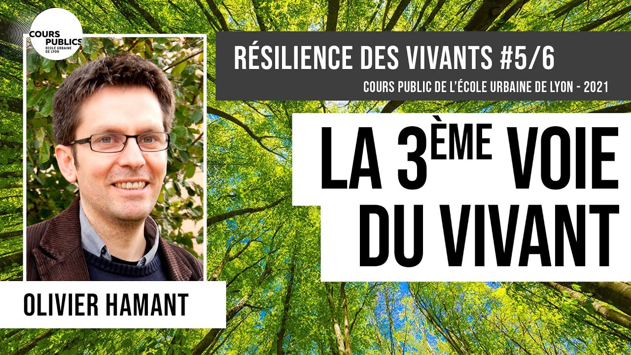 La 3ème voie du vivant / Olivier Hamant - Résilience des vivants #5/6