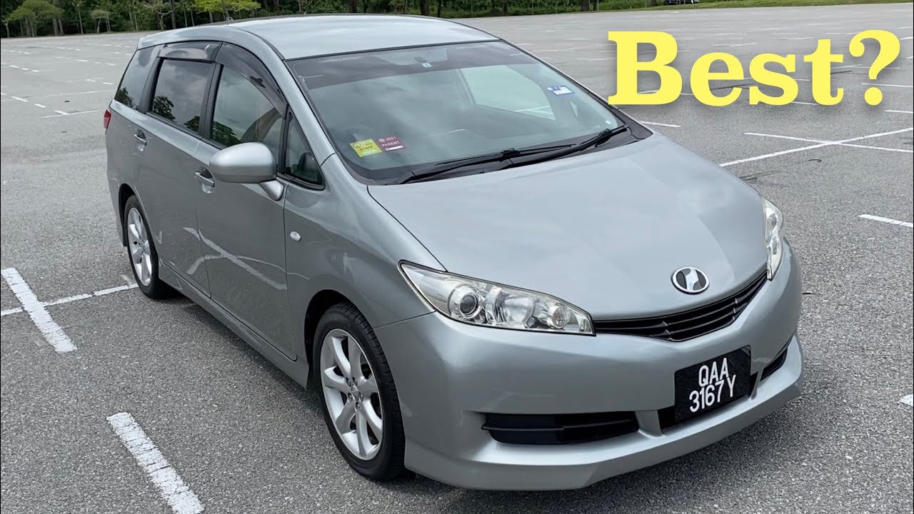 Обзор Toyota Wish после замены на 17-дюймовые диски