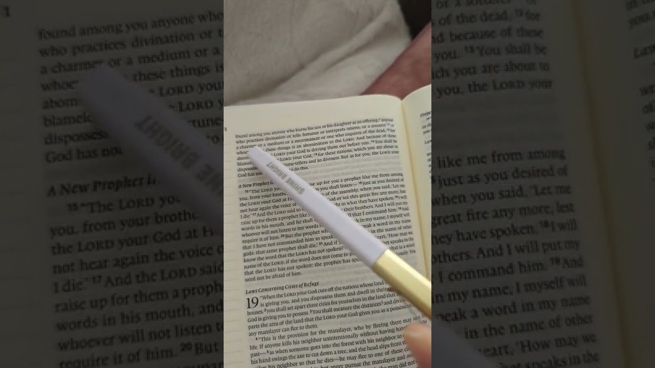 Deuteronomy 18: 10 - 11 The new age stuff is a lie!
