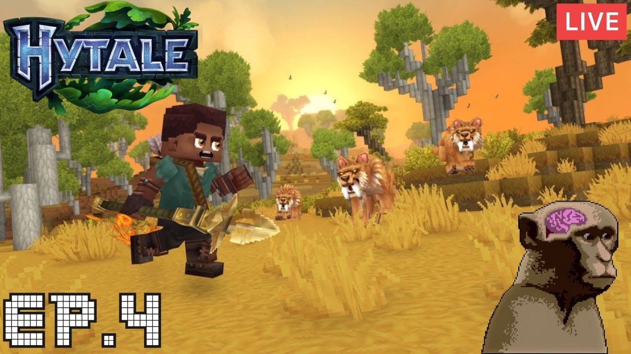 🔴LIVE Hytale EP.4 ลงถ้ำ ลงเหมือง ขุดแร่