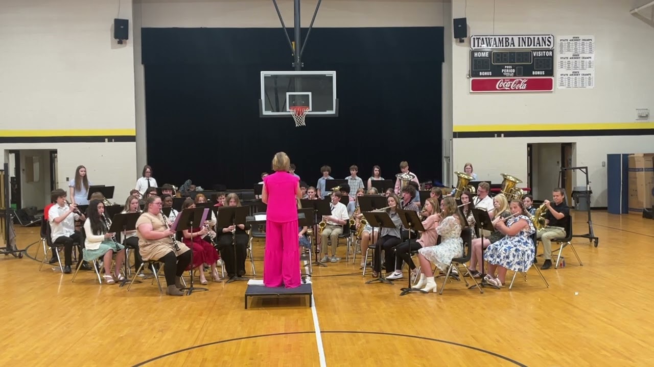 Fire Dance by David Shaffer - Itawamba Jr. High Band