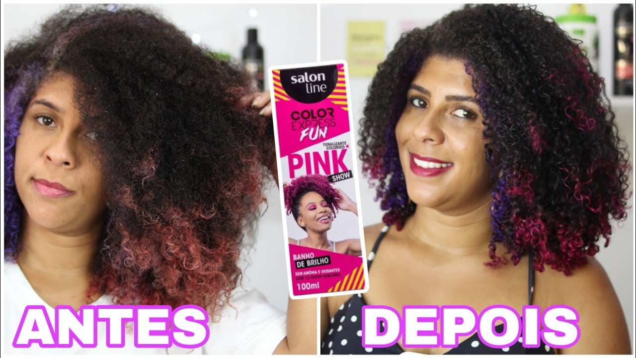 TESTEI TONALIZANTE PINK SHOW SALON LINE
