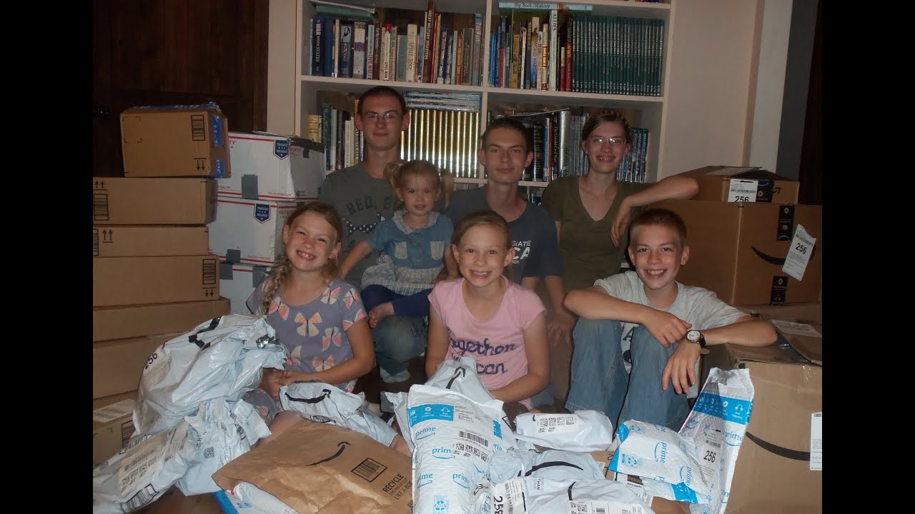 MEGA Gift Unboxing for our LARGE FAMILY - Part 1