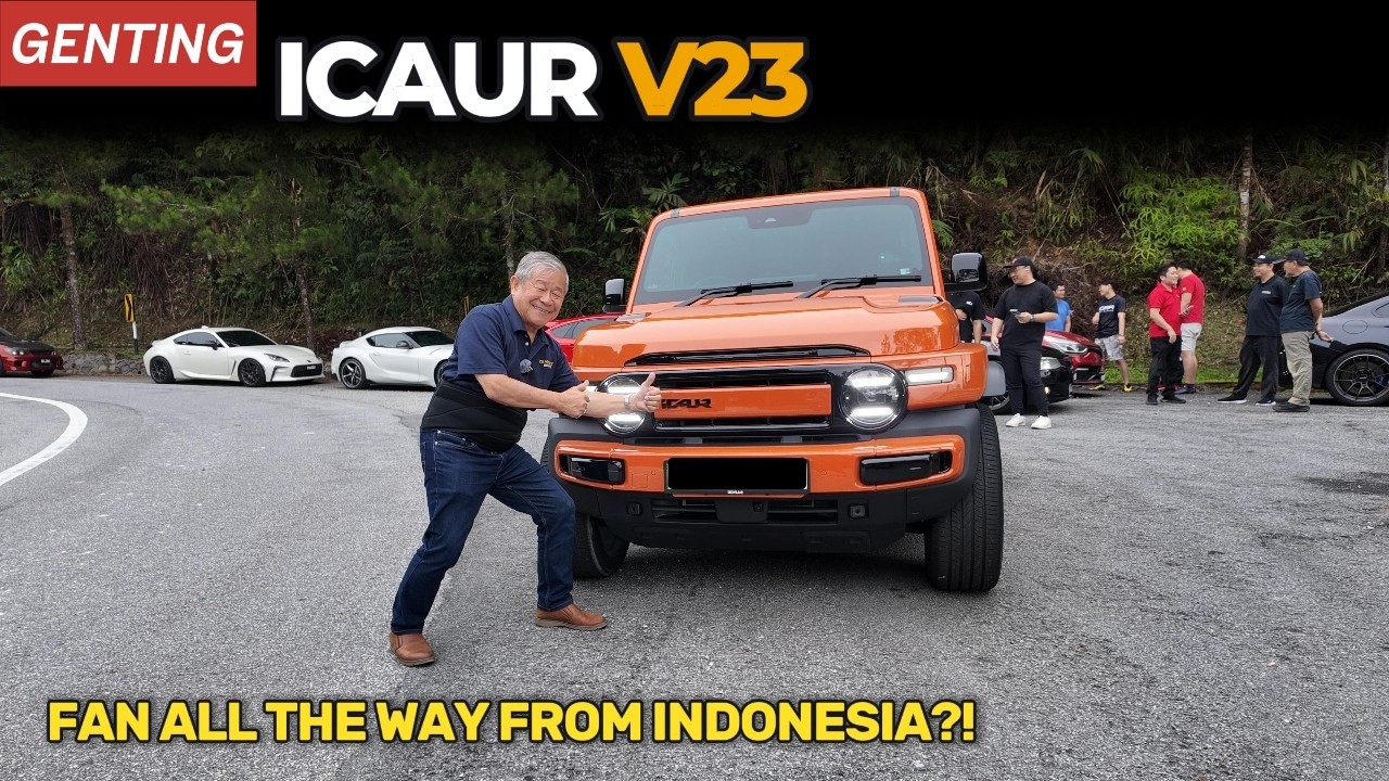 ICAUR V23 на Genting + вентилятор из Индонезии! | YS Khong Driving