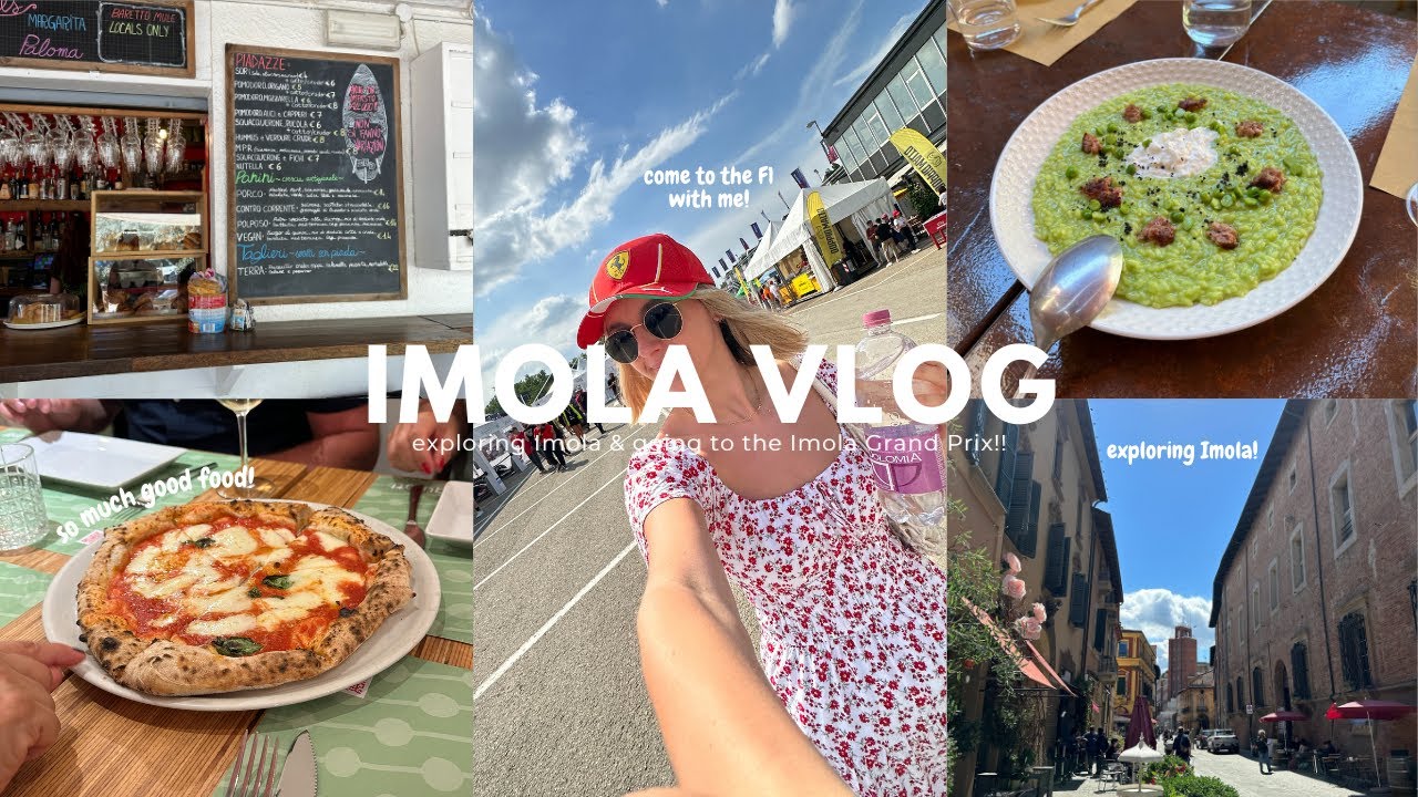 IMOLA ITALY VLOG | attending the Imola Grand Prix & exploring Imola