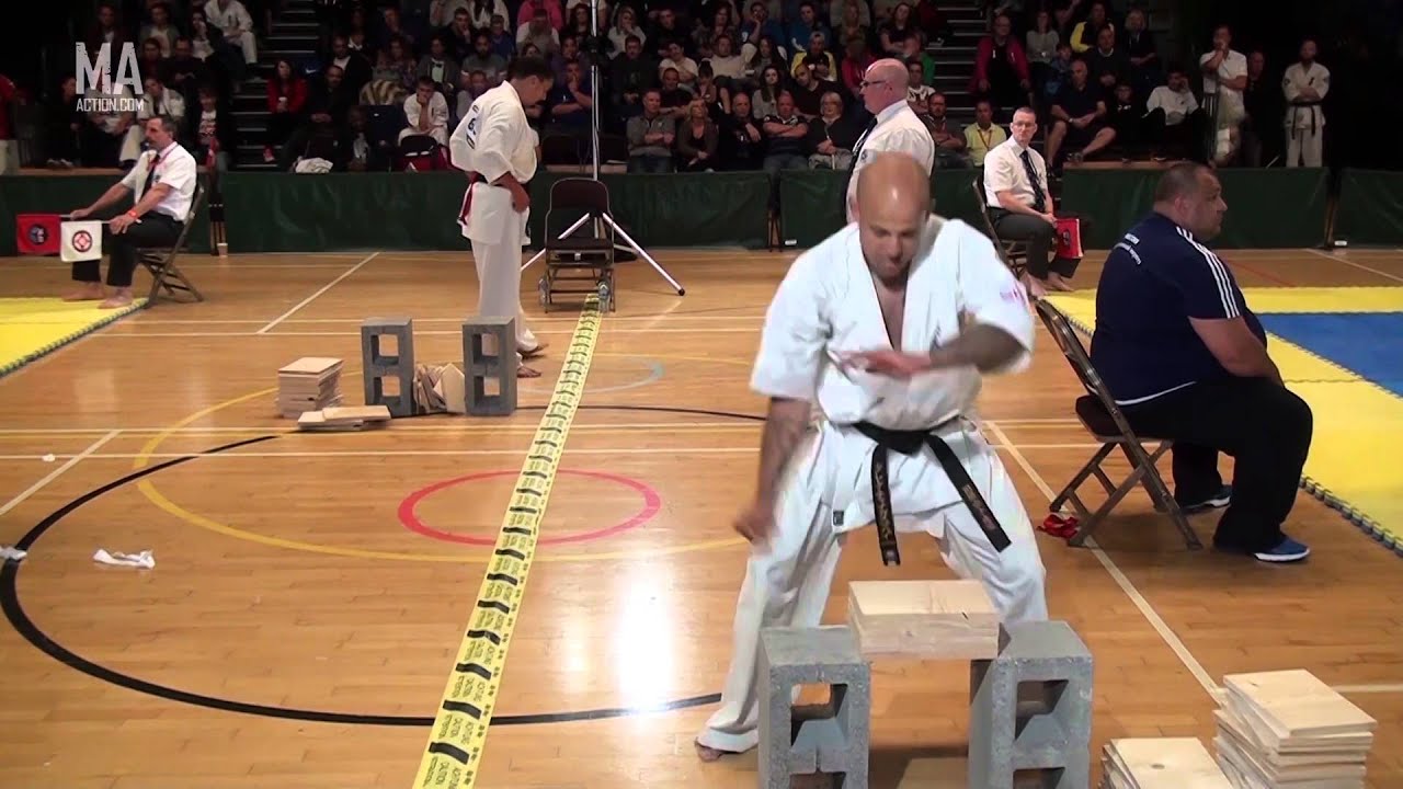 Highlights of all Tameshiwari Breaks & Fails - BKK British Open 2015