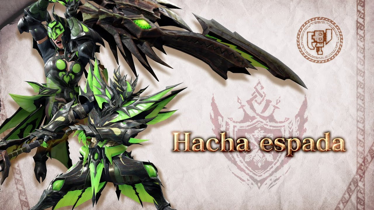 Monster Hunter Rise: Sunbreak - Hacha Espada
